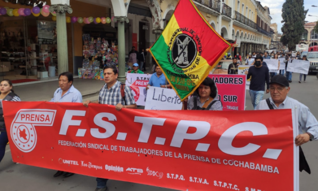 Protesta nacional contra proyecto de ley que busca encarcelar a periodistas por discriminación