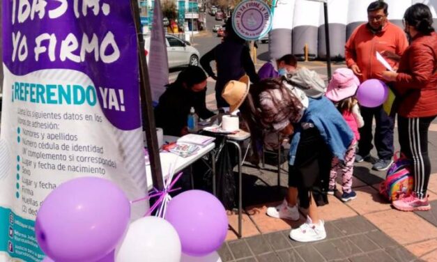 Pese a “trabas del Gobierno”, juristas, periodistas y activistas llaman a firmar libros para cambiar la justicia