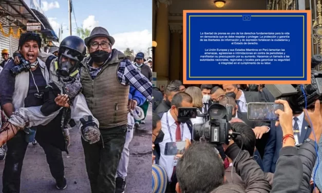 Unión Europea mostró su preocupación por riesgo de la libertad de prensa en el Perú