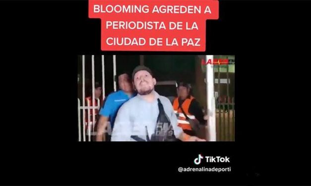 Periodistas deportivos reclaman agresiones contra Adrián Zalles en el estadio Tahuichi Aguilera