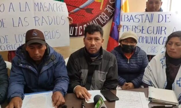 Dirigente campesino denuncia que 16 radios originarias fueron “acalladas”
