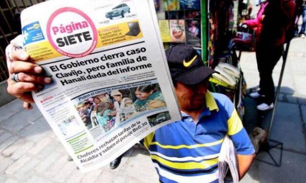 Ola de solidaridad y respaldo ante cierre de Página Siete