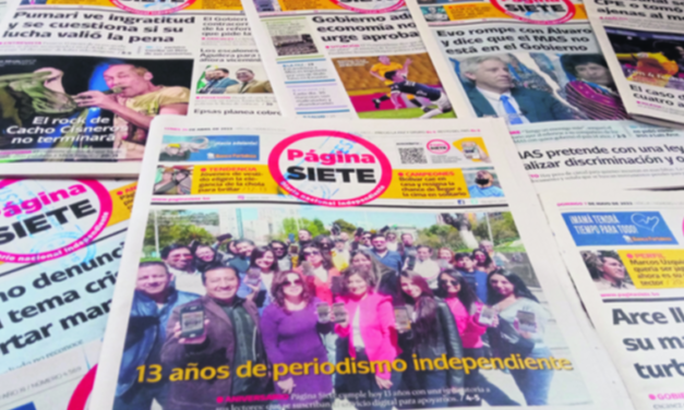 Diario Página Siete cierra agobiado por “la crisis” y el “hostigamiento” del poder