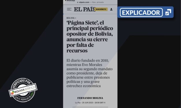 Que un medio sea crítico con el poder no significa que sea opositor a un gobierno