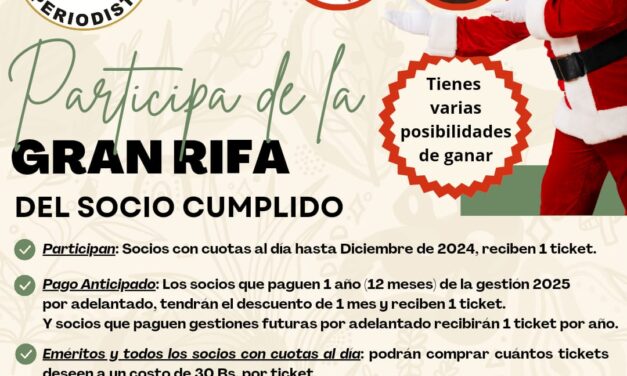 GRAN RIFA POR NAVIDAD